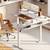 New AODK Electric L-Shaped Standing Desk, 59 Inch Height Adjustable Standing Des 2 thumbnail