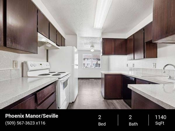 Dishwasher, Spacious two bedroom apartments, Private patio 1