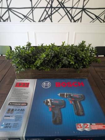 *NEW* Bosch Cordless 12V Max Tool Combo Kit with Two 2.0 Ah Batteries, 1