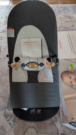 BabyBjorn Bouncer Balance Soft - Excellent Condition (w/ toy) 1