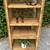 Boho Mid Century Wicker Bookshelf Book Shelf Arc Wall Unit Etagere 6 thumbnail