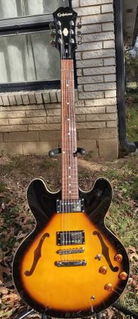 Epiphone 335 dot VS tobacco burst w new strings/set-up like new 1