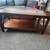 Coffee table, brown, rectangular, used (44.02"w x 21.97"d x 20"h) 7 thumbnail