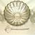 1950's Rare 15" Diameter Cascade Clear Punch Bowl with 13 - 5 1/2" Cas 1 thumbnail