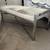 Cowhide bench with chrome 2 thumbnail