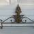 French Art Nouveau Gold Tone Wrought Iron Towel Rack 29" Length 1 thumbnail