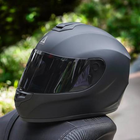 (SMALL) Full Face Helmet DOT Helmet Tinted & Clear Visors & Carrying B 1