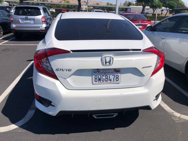 2021 Honda Civic sedán Platinum White Pearl - $24,998 (_Honda _ _ Civic _)63438840268675123