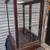 ANTIQUE GLASS DISPLAY CABINET WITH DRAWERS 10 thumbnail