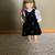Child's Chair and American Girl Doll... Molly , Hand Painted Bench 3 thumbnail