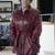 Red Leather Covington Woman's coat size Lg 1 thumbnail