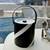 Vintage Black & White Ice Bucket / Barware Cooler – Postmodern 80s 1 thumbnail