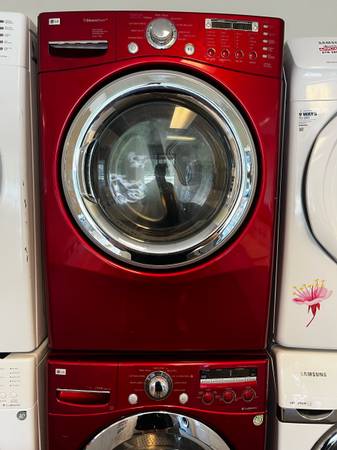 LG Red Front Load set - $598 (Buford)63469931534595120