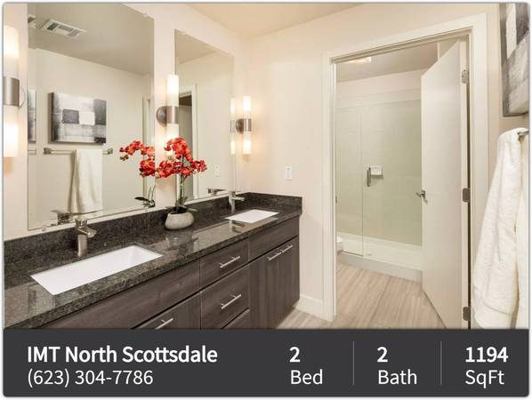 $2,580 / 2br - 1194ft2 - Wonderful amenities, spacious floorplans, and washer/dryer in unit! (Scottsdale - Scottsdale Quarter)64024988175747121
