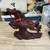 Large Red Horse on Wood Base 3 thumbnail