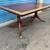 1970s Vintage Hollywood Regency Mahogany Duncan Phyfe Dining Table 3 thumbnail