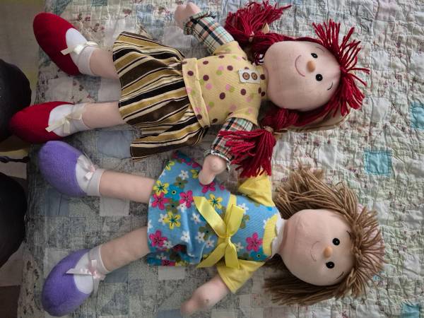 Plush Rag Dolls 1