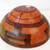 Antique Indian Mucawa Polychrome Pottery Bowl Amazon Ceremonial 7" 9 thumbnail