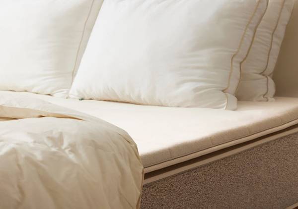 NEW! "Birch" brand Twin Size Plush Organic Mattress Topper 1