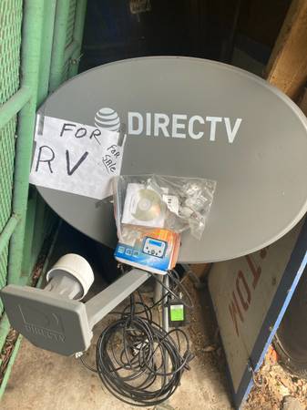 RV Satellite dish 1