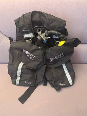 Ranger Buddy BCD Size Large Scuba Diving Buoyancy Compensator 1