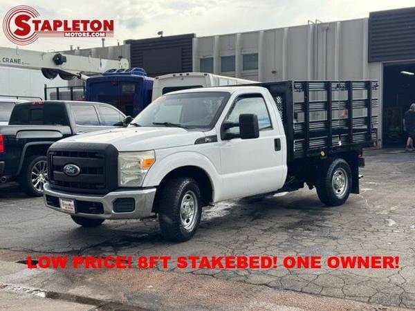 2011 Ford f-250 f250 f 250 SUPER DUTY XL LOW PRICE! 8FT STAKEBED! ONE - $7,99963619642760193128