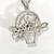 Brand new sterling silver pendant with lots of gemstones with necklace 6 thumbnail