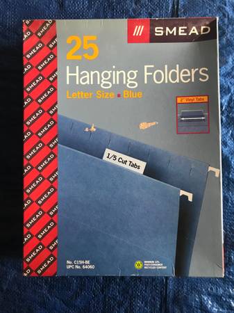 File Folders, Handing folders - $1 (Newtonville)63471261336707122
