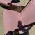 Pair Set of 2 Cane Sides Victorian Vintage Mauve Chairs Accent Side Chair Armcha 8 thumbnail