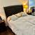 Queen Solid Majogany Bedframe with End Tables 3 thumbnail