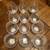 New with tags, 12 Pier One Stemless wine glasses, crackle effect 2 thumbnail