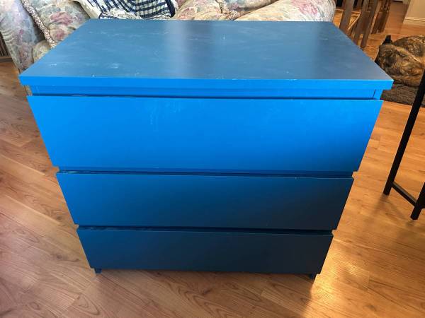 ikea malm 3 drawer dresser MALM chest of 3 drawers black-brown