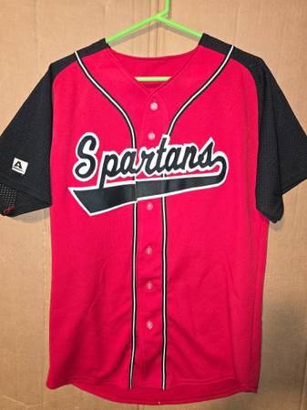 Spartans Baseball Jersey 1