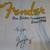 NEW Fender T Shirt Autographed by Gary Hoey 2 thumbnail