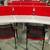 Curved Work Stations  Off White/Red  Used BUY 3 GET ONE FREE 8 thumbnail
