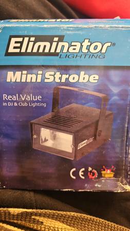 MINI STROBE ELIMINATOR DJ & CLUB LIGHTING PRE-OWNED 1