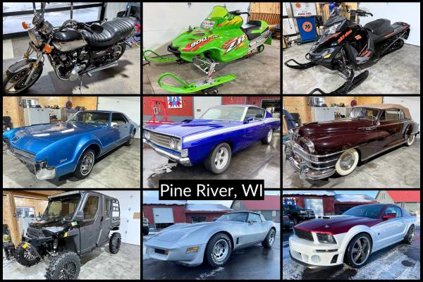 Vintage Vehicles, Snowmobiles, Motorcycle, & MUCH More—Online Auction! 1