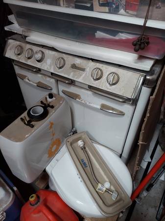 antique restored okeefe and merritt gas stove 1