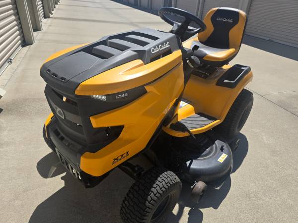 Riding lawn mower by cub cadet xt1 46in deck 1