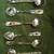 Norway Brodrene Mylius Tele Silver Demitasse Spoons 3 thumbnail