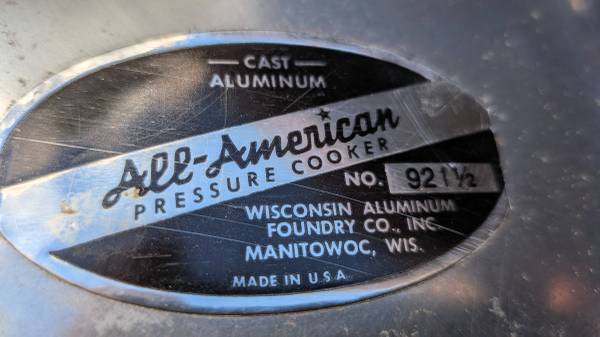 Pressure canner 1