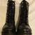 Michael Kors Anaka, Black Leather Platform Combat Boots Women’s Size 9 4 thumbnail