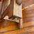 Mission Style Arts and Crafts Round Oak Lamp Table with Spindle Legs 11 thumbnail