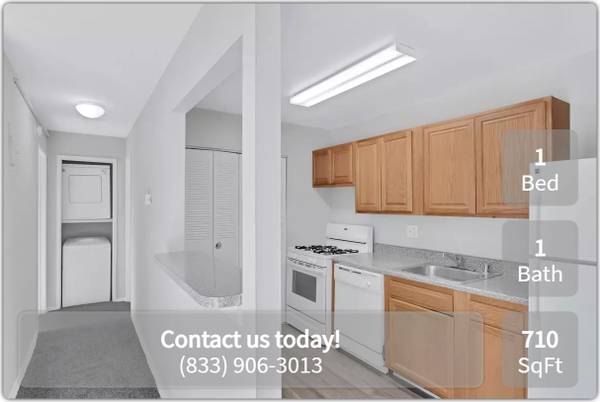 $1,326 / 1br - 710ft2 - You'll love our 1 Bed, 1 bath! Full size washer and dryer included (Fort Washington)63895921405059122