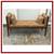 Pearson Furniture Paisley Printed Bench + Lumbar Pillows 7 thumbnail