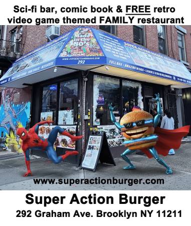 Sci-fi bar/comic/restaurant for sale or seeking 50% partner to expand 1