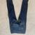 Gap 1969 blue jeans for a woman with zippers on both legs - size 28 R 2 thumbnail