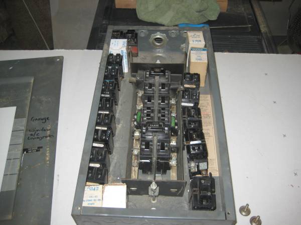 PUSHMATIC BREAKER BOX & BREAKERS 1