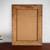 Vintage abstract expressionist woodcut behind glass in wood frame, c. 5 thumbnail