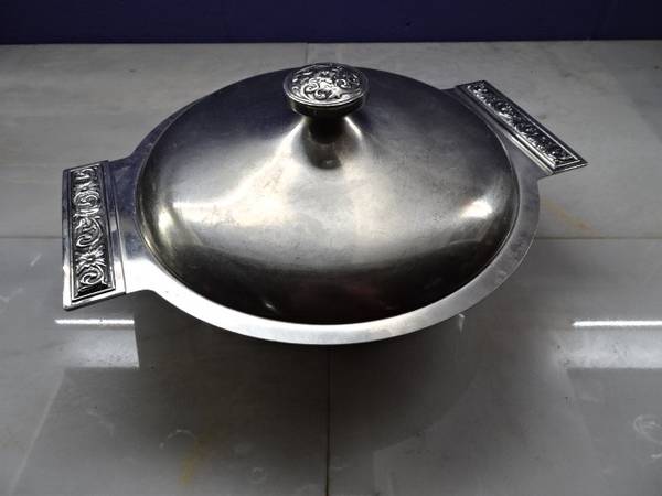 SILVER Covered SERVING DISHES. Sheridan 1